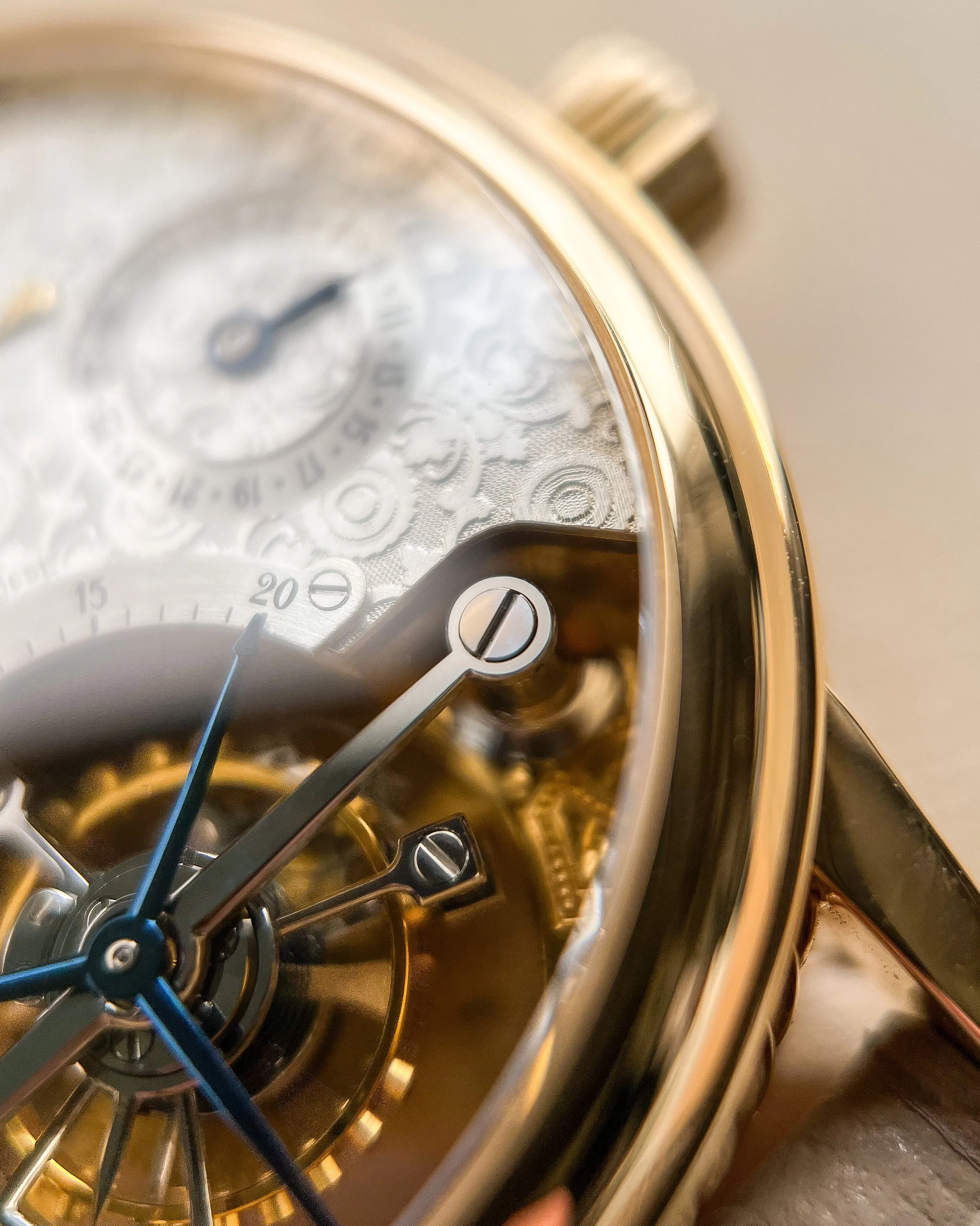 Circa Late 1990's Jaquet-Droz 4125 Tourbillon Day Date — Watch